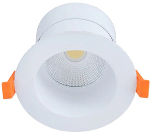 Ivy 10W Fixed COB LED Downlight - White