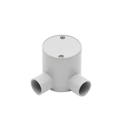 PVC Junction Box Deep - 2 Way Angled