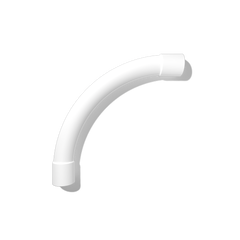 NBN Sweep - 20mm x 90° SWEEP BEND 100mm RADIUS