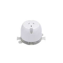 Surface Mount Single Plug Base Surface 250V 10A 3-Pin
